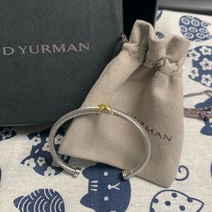 David Yurman X Station Bracelet Size M